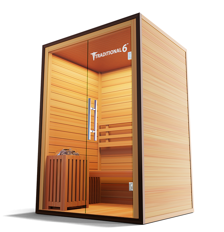 2 Person Home Stream Sauna | Traditional 6™