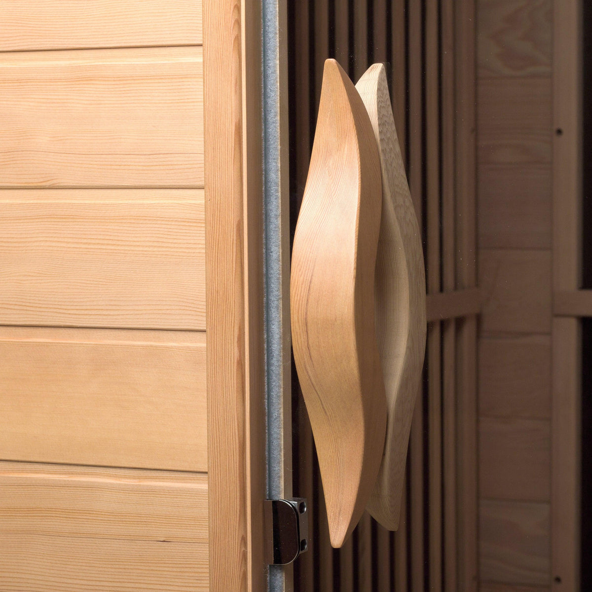 Therasage 2-Person Carbon Infrared Sauna, Canadian Hemlock Wood, 1700 Watts, Premium Audio