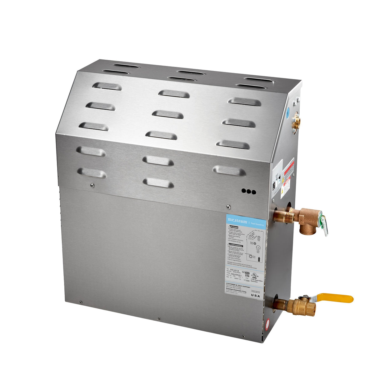 Mr. Steam MSSUPER3R2401 Super 15 kW (15000 W) Steam Shower Generator of 240 Volt & 1-Phase