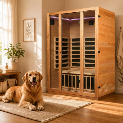 3-4 Person Far Infrared Sauna for Home & Fitness, 1960W/120V