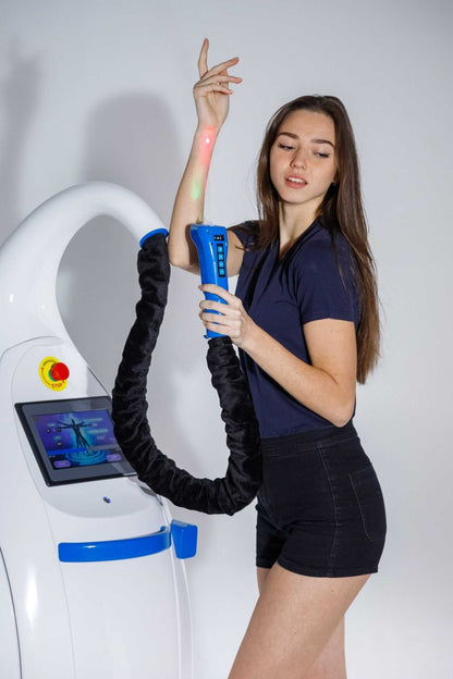 Iceberg 50L Local CRYO Nitrogen — Localized Cryotherapy with Integrated Red Light Facial