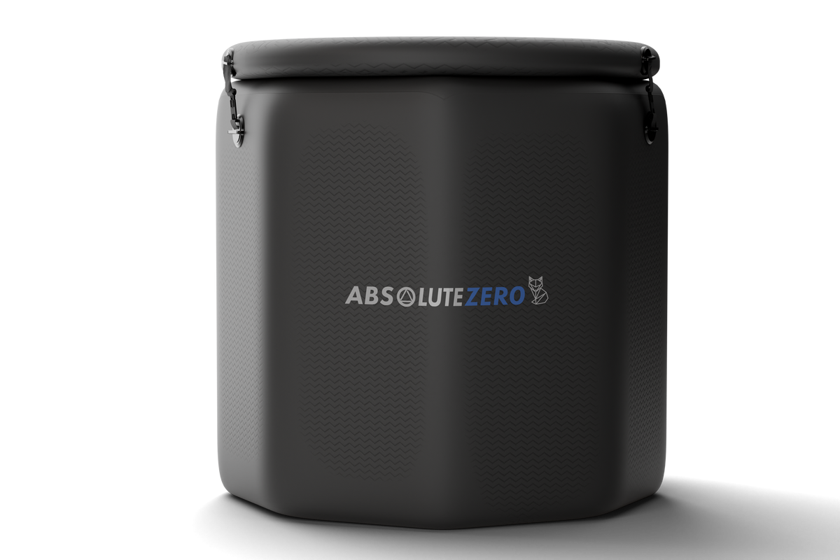 Absolute Zero AZ Recline Inflatable Cold Plunge Tub – 160 Gallon Drop-Stitch with Carry Backpack (Chiller Sold Separately)