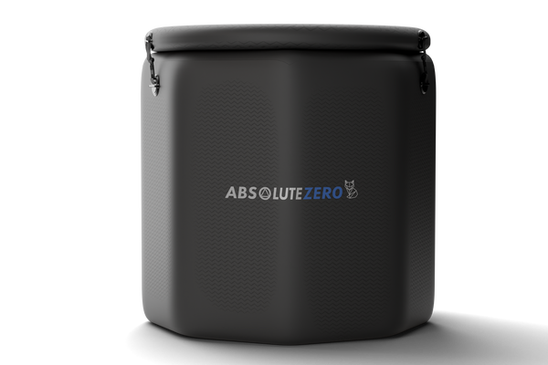 Absolute Zero AZ Recline Inflatable Cold Plunge Tub – 160 Gallon Drop-Stitch with Carry Backpack (Chiller Sold Separately)