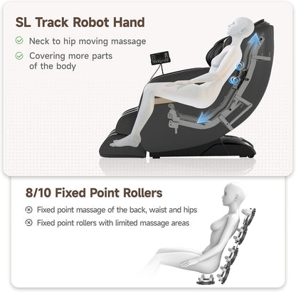 2026 Sl-Track Massage Chair, Recliner Full Body Zero Gravity
