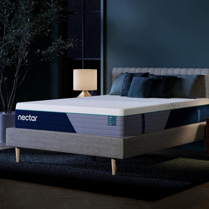 Nectar Premier 13” Hybrid Mattress, Full, Medium Feel, 1-Year Trial