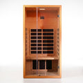 Vanity Art 1-Person Extendable Far Infrared Sauna with 6 Low-EMF Carbon Heaters, Hemlock Wood