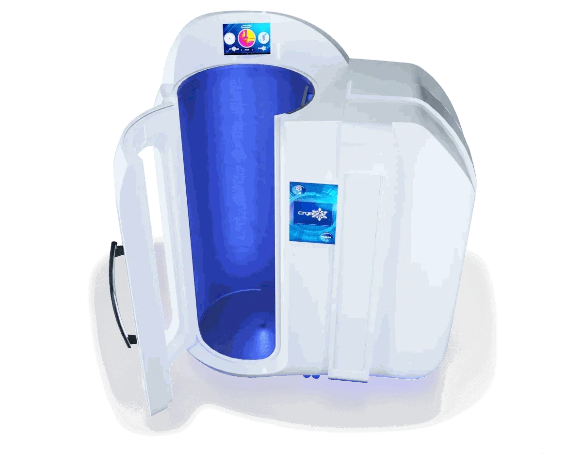 Vacuactivus Antarctica Electric Cryotherapy Chamber — Nitrogen-Free, Head-Out, Simple or Grand