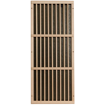 Therasage 2-Person Carbon Infrared Sauna, Canadian Hemlock Wood, 1700 Watts, Premium Audio