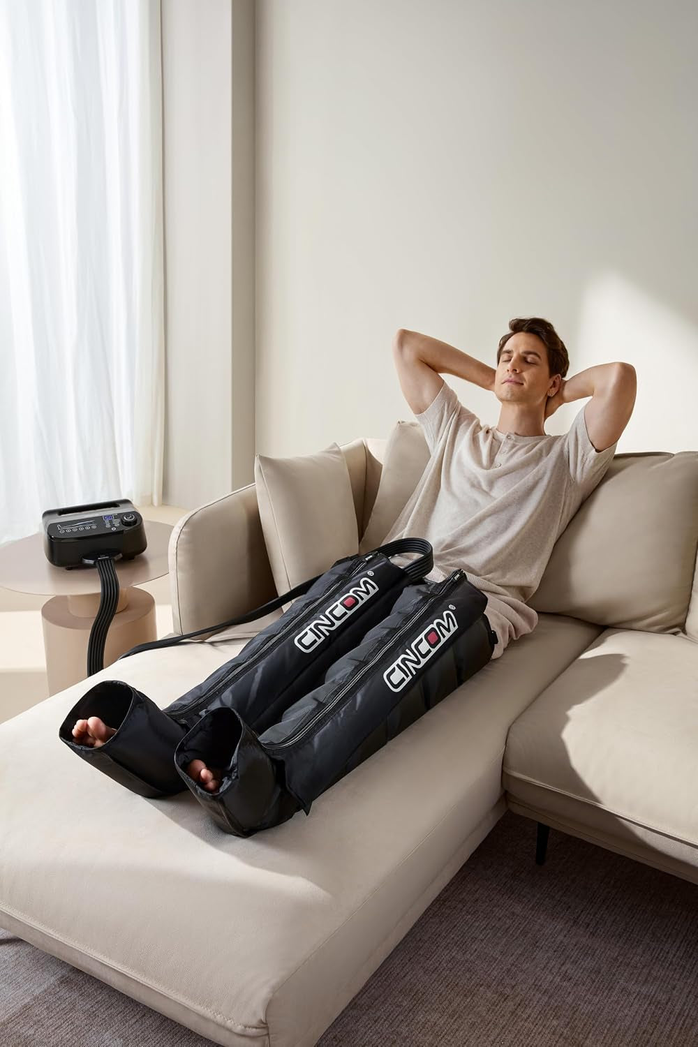 Air Compression Recovery System，Sequential Leg Compression Massager