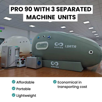 Airvida Pro90 Soft Shell Hyperbaric Chamber
