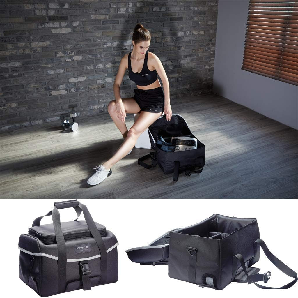 Lx9Max Full Body (A) - Sequential Air Compression Recovery System : Device + Legs (L) + Arm + Waist + Bag