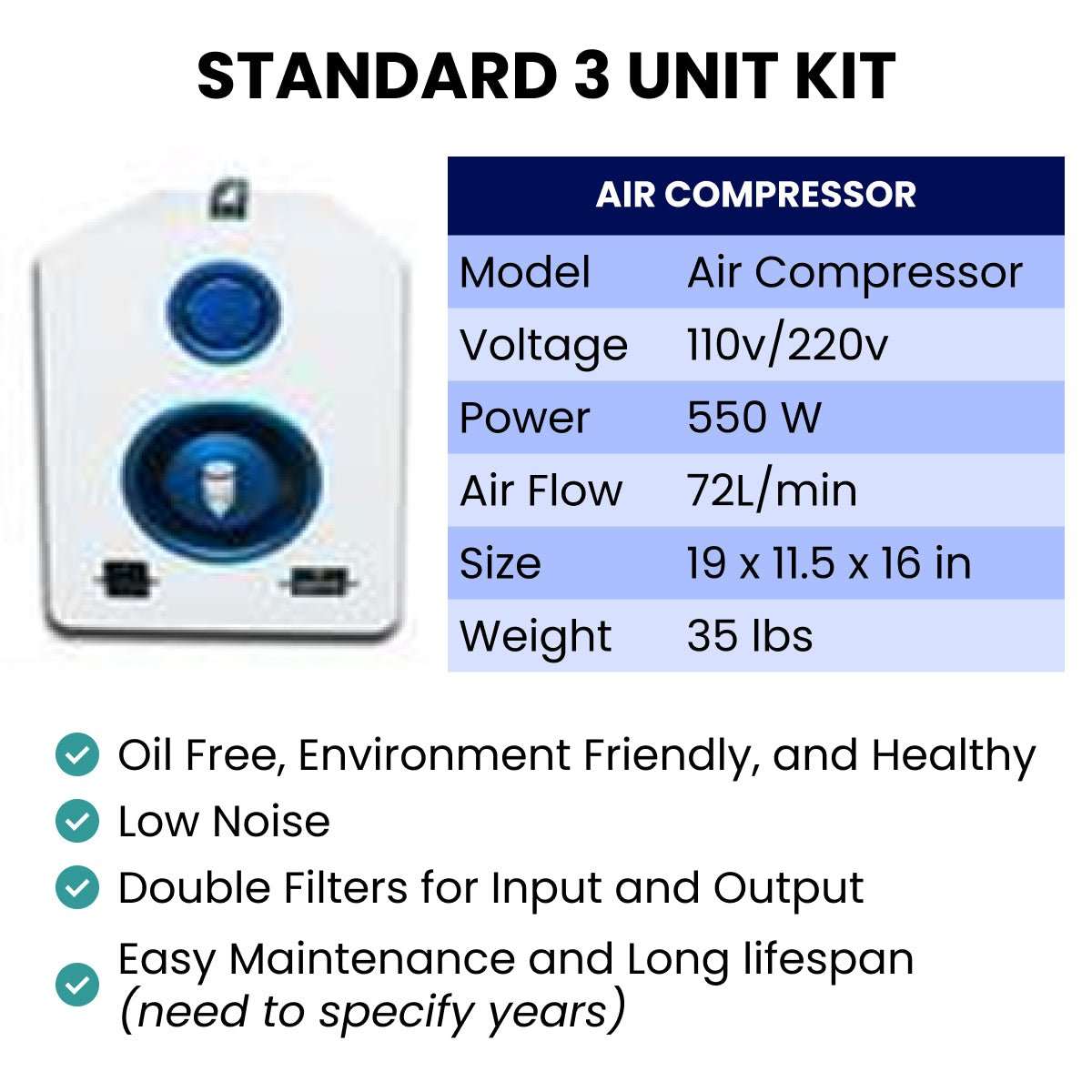 Airvida Pro90 Soft Shell Hyperbaric Chamber
