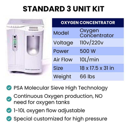 Airvida Pro90 Soft Shell Hyperbaric Chamber