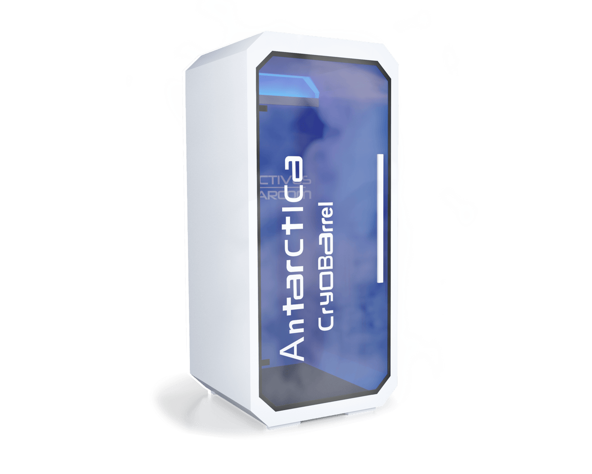 Antarctica Barrel Electric Cryotherapy Chamber — Nitrogen-Free Whole Body, Simple or Grand