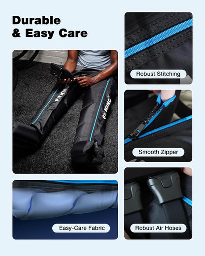 Air Compression Recovery System, Cordless Full Leg Massager