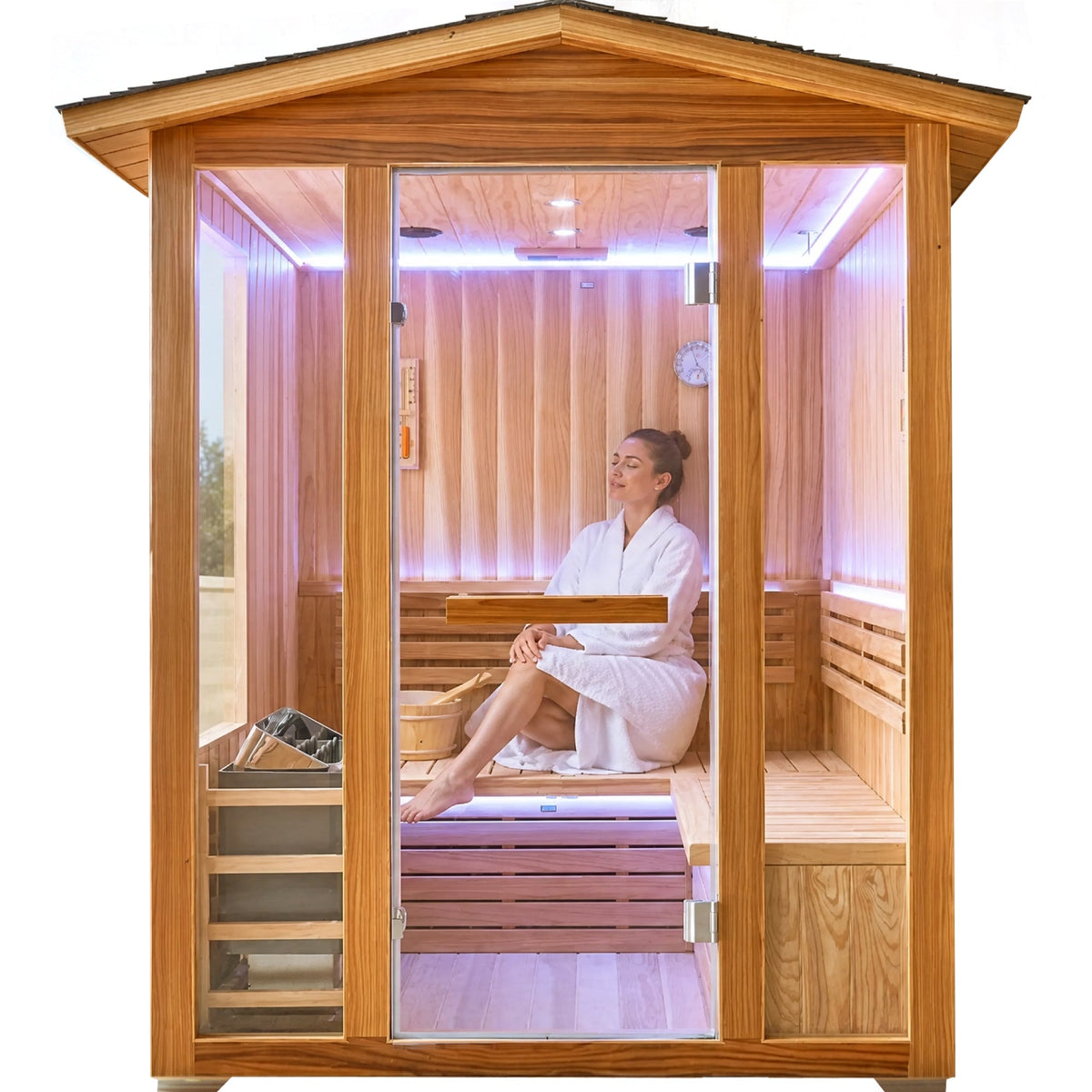 6000W Outdoor Traditional Steam Sauna