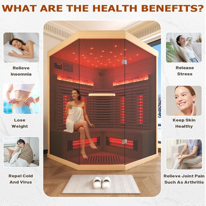 Infrared & Steam Sauna (Varied Sizes & Shapes)