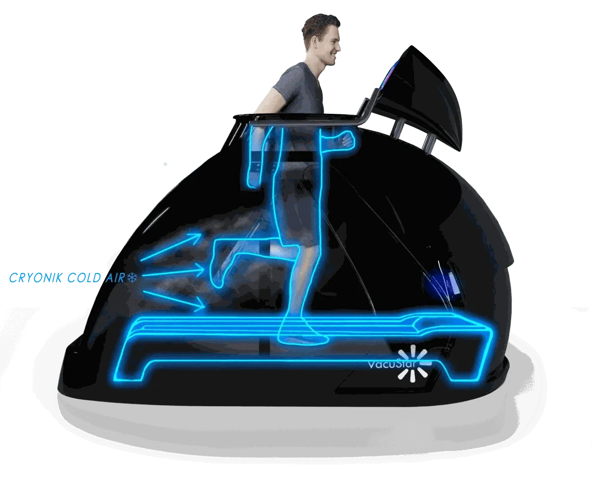 VacuStar — Infrared Vacuum Treadmill