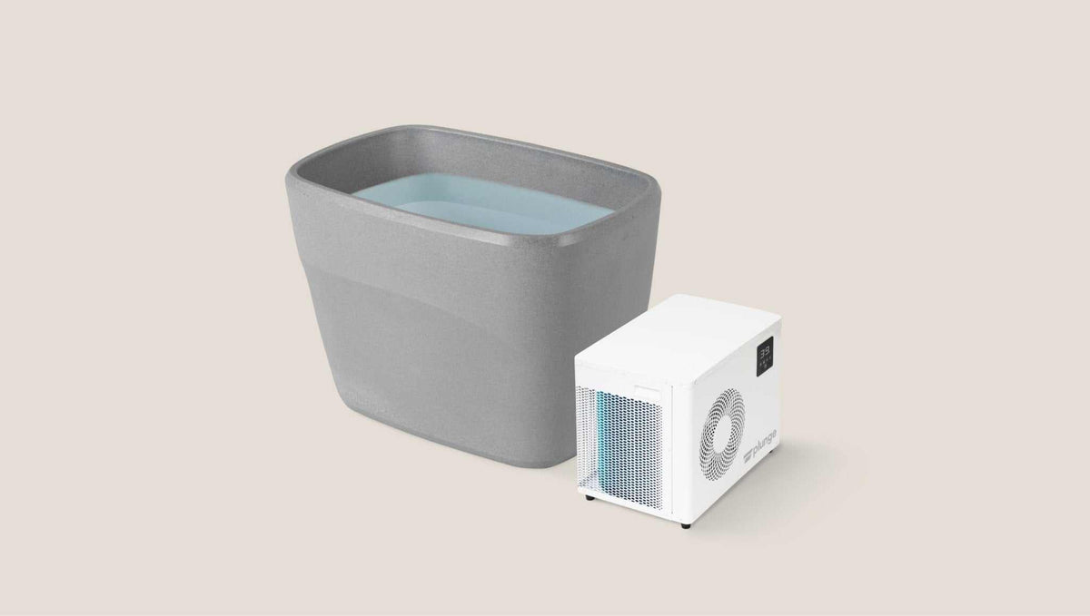 Plunge Pod — Upright Cold Plunge Tub, 37 °F, Standard or Pro Chiller