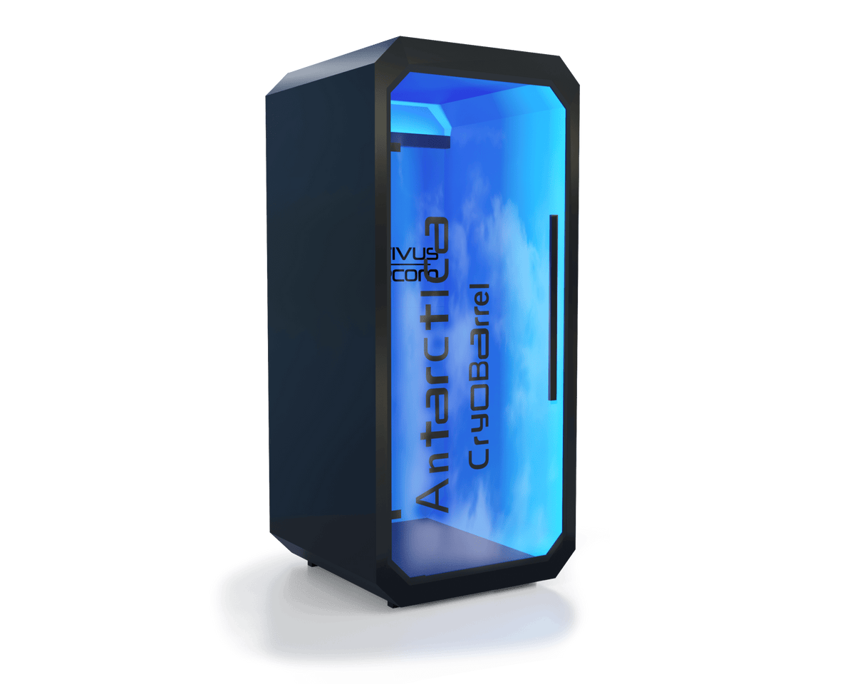Antarctica Barrel Electric Cryotherapy Chamber — Nitrogen-Free Whole Body, Simple or Grand