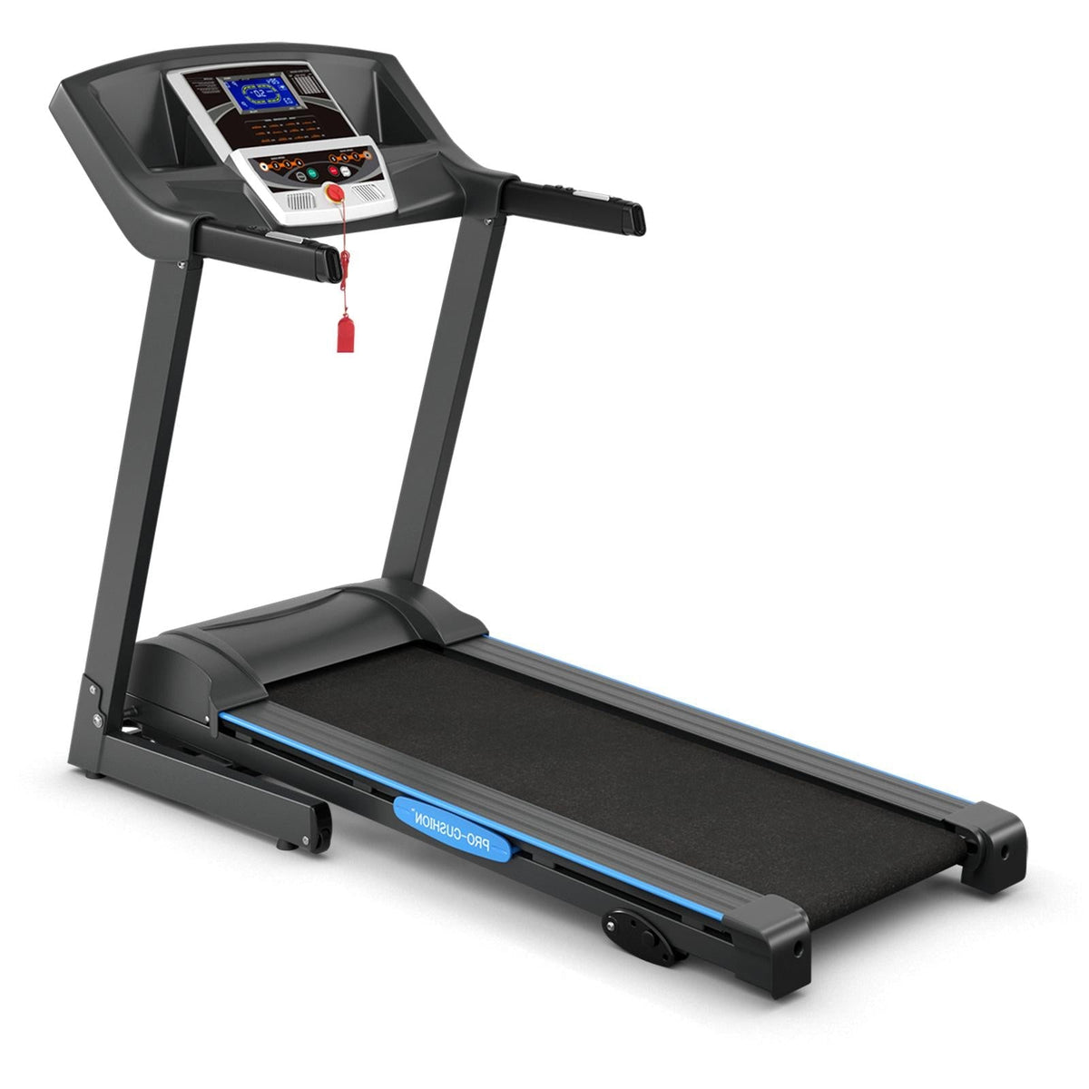Goplus 2.25 HP Folding Treadmill – Compact Walking and Jogging Machine with 12 Programs