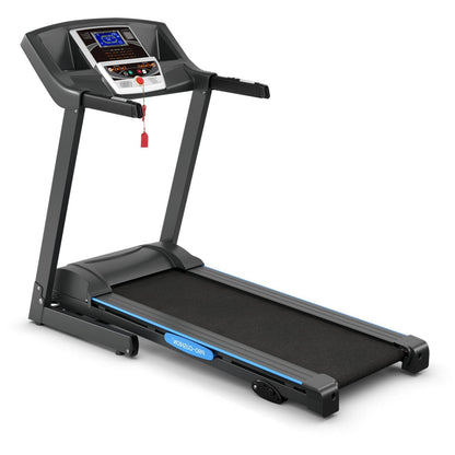Goplus 2.25 HP Folding Treadmill – Compact Walking and Jogging Machine with 12 Programs