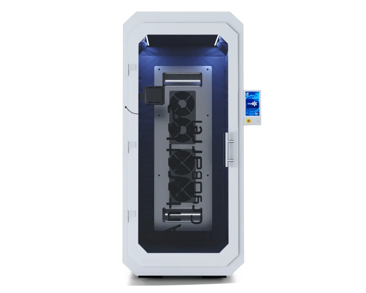Antarctica Barrel Electric Cryotherapy Chamber — Nitrogen-Free Whole Body, Simple or Grand