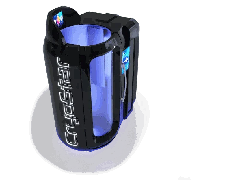 Vacuactivus Antarctica Electric Cryotherapy Chamber — Nitrogen-Free, Head-Out, Simple or Grand
