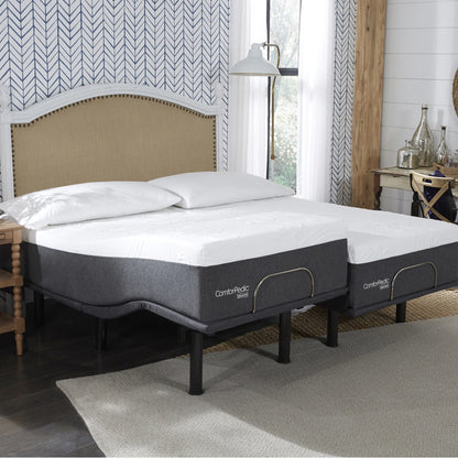 Comforpedic from  12-Inch Nrgel Mattress and Adjustable Bed Set
