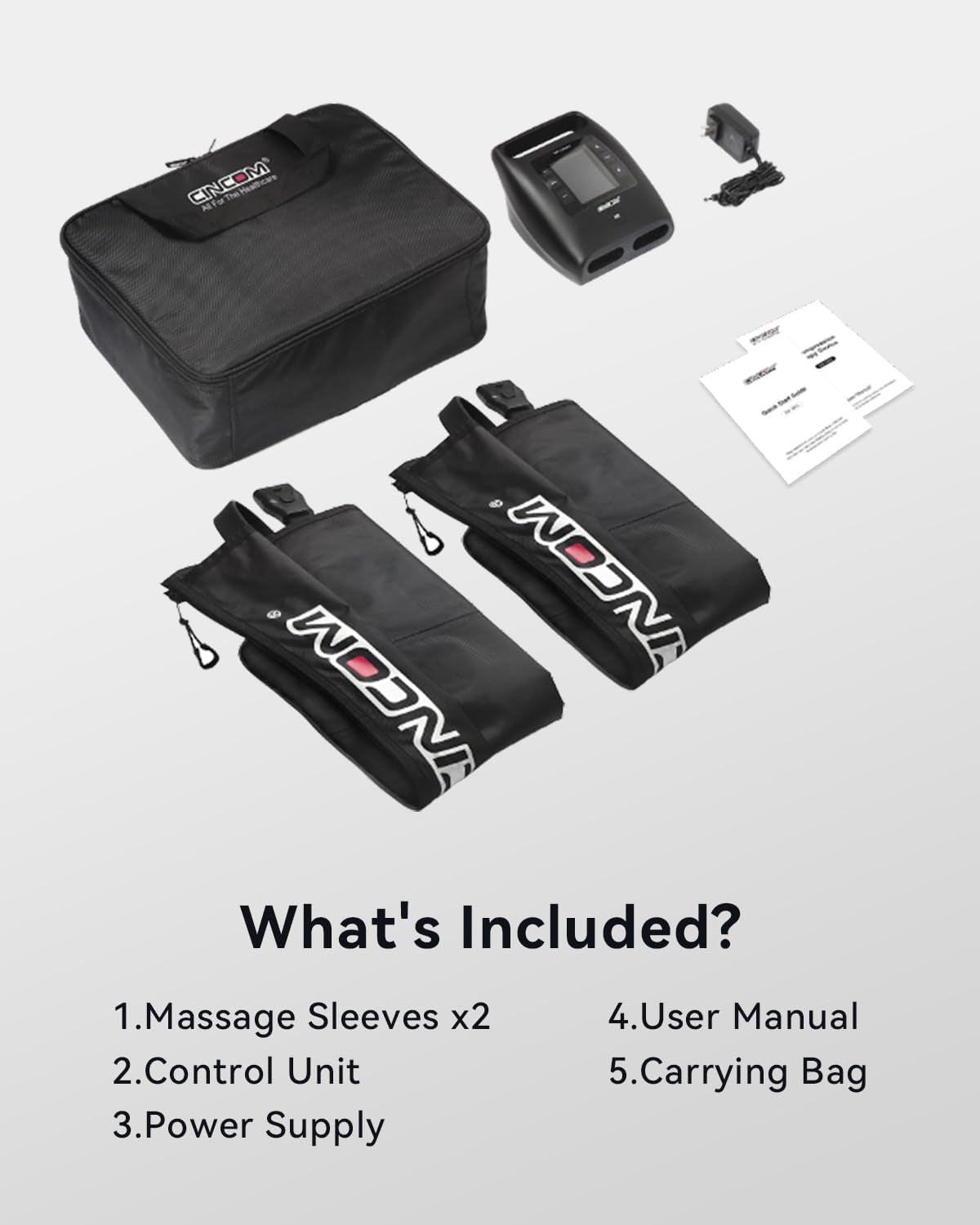 Cordless Leg Recovery Compression System, Medium