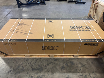 SFE Treadmill Elite Pro – Folding Running Treadmill, 15% Incline, 350 lb Capacity