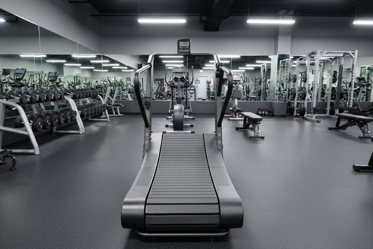 SFE Curved Runner Elite Pro – Self-Powered Curved Treadmill with Sled Push
