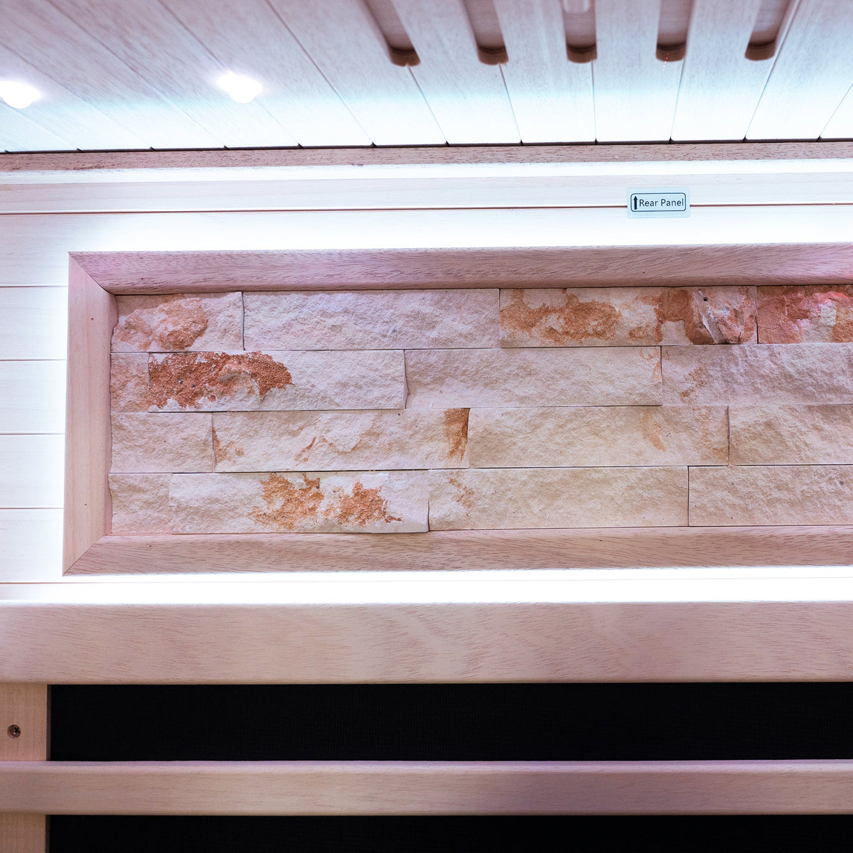 Single-Person Far Infrared Sauna – 7 Carbon Heating Panels, Starry Sky Ceiling, Bluetooth Audio