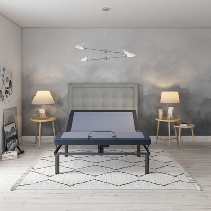 BT3000 King Adjustable Bed Base With Head and Foot Position Adjustment