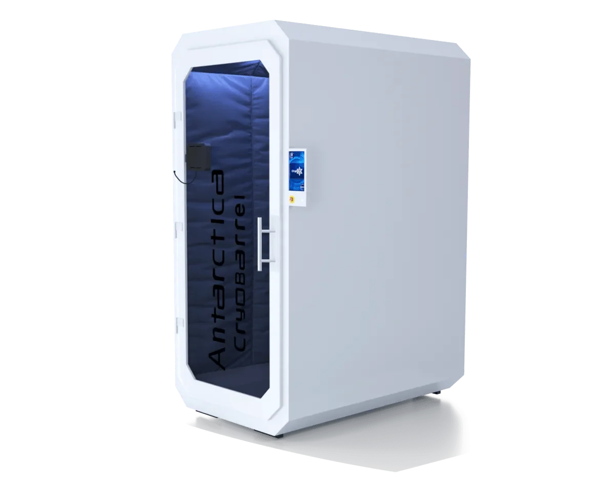 Antarctica Barrel Electric Cryotherapy Chamber — Nitrogen-Free Whole Body, Simple or Grand