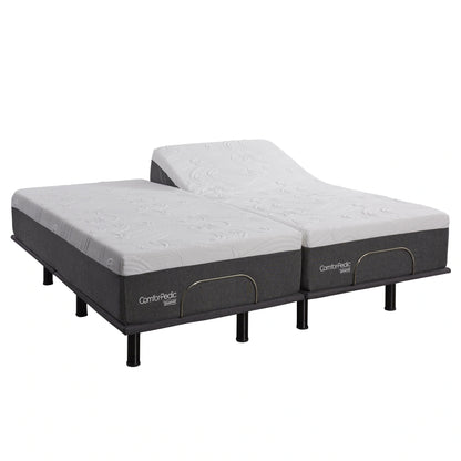 Comforpedic from  12-Inch Nrgel Mattress and Adjustable Bed Set