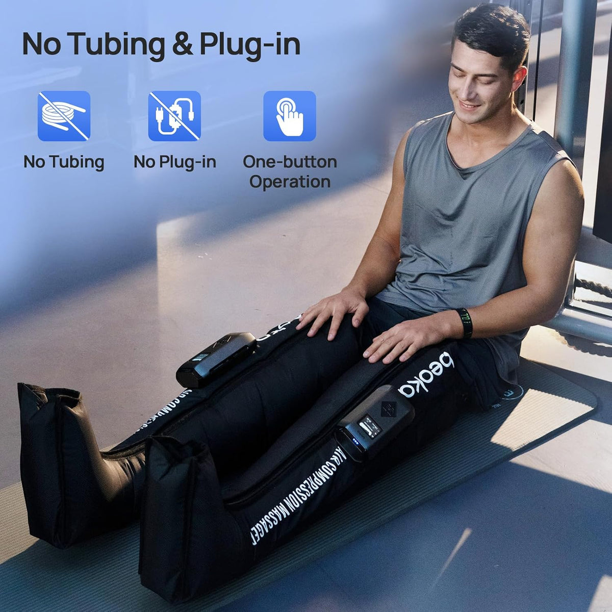 Air Compression Leg Massager Recovery System Cordless FSA-HSA