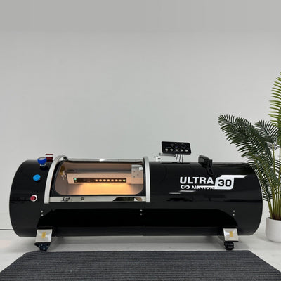 Airvida Ultra Hard Shell Lying Hyperbaric Chamber — 1.3 / 1.5 / 1.7 / 2.0 ATA, Three Widths