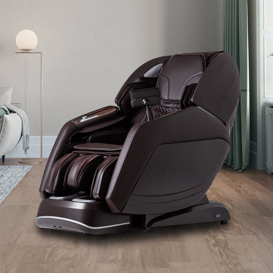 Osaki 4D Manhattan Duo Mech Massage Chair with Dual 4D and 3D Rollers, SL-Track, 16 Auto Programs, Voice Control, and 3-Zone Heat