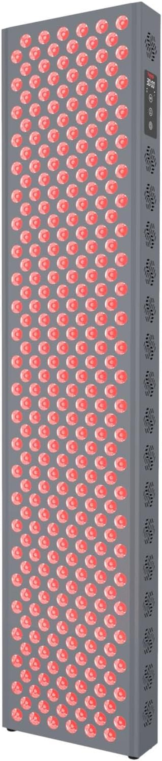 Red Light Therapy Panel Device – 660Nm Red & 850Nm near Infrared Light Therapy, LED Light Therapy Lamp, 300 Dual Chip Leds, Timer, Hanging Kit Included – PRO1500