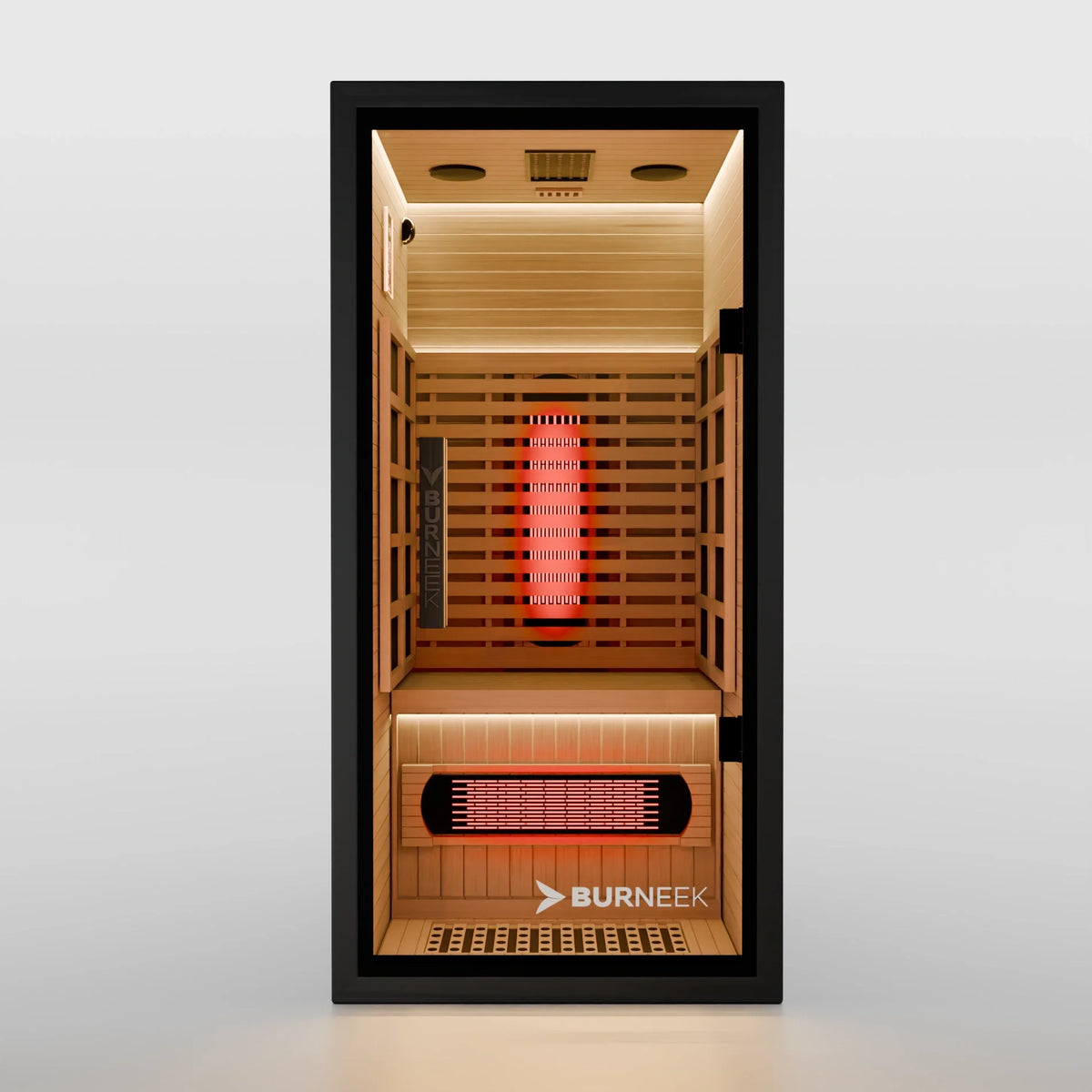 Burneek® Onyxeek: 1-Person Full-Spectrum Quartz Infrared Sauna