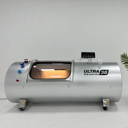 Airvida Ultra Hard Shell Lying Hyperbaric Chamber — 1.3 / 1.5 / 1.7 / 2.0 ATA, Three Widths