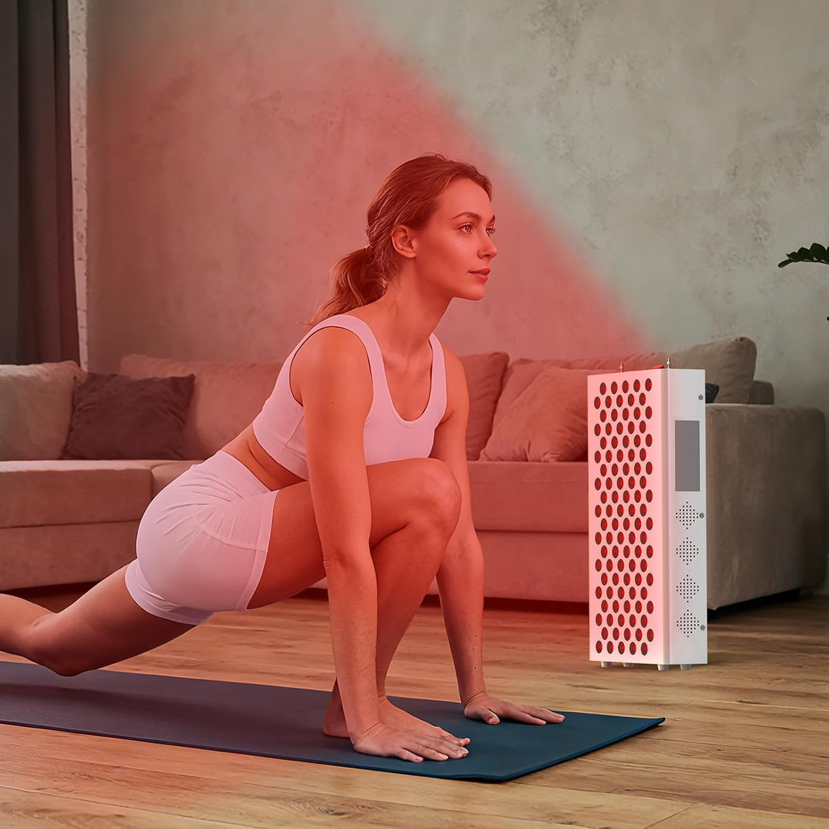 Red Light Therapy with 660Nm&850Nm High Power Panel(Elite 1500)
