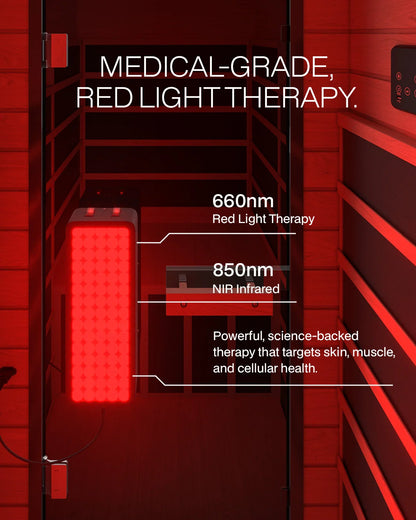 ® Solara: 1-Person Full Spectrum Infrared Sauna