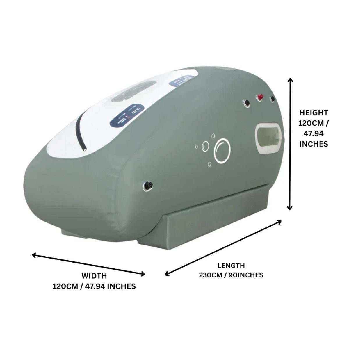 Airvida Pro90 Soft Shell Hyperbaric Chamber