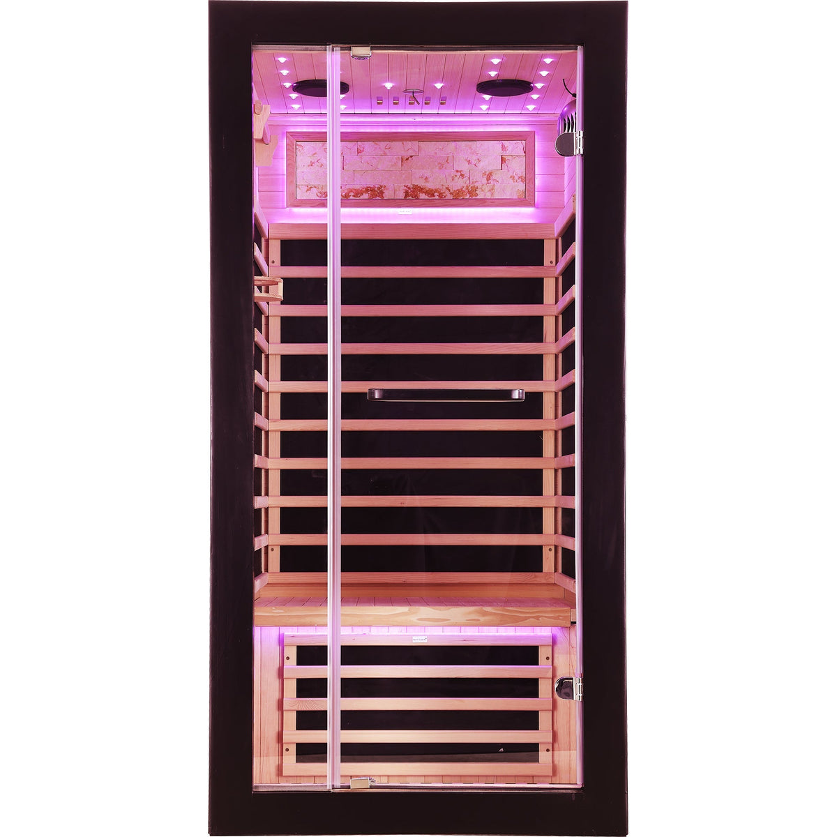 Single-Person Far Infrared Sauna – Hemlock Cabin with Starlight Ceiling