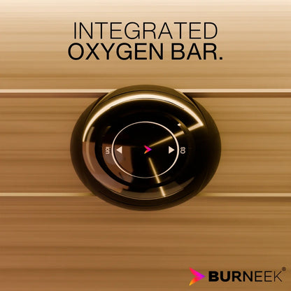 Burneek® Onyxeek: 1-Person Full-Spectrum Quartz Infrared Sauna