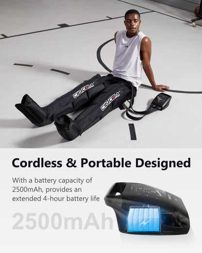 Cordless Leg Recovery Compression System, Medium