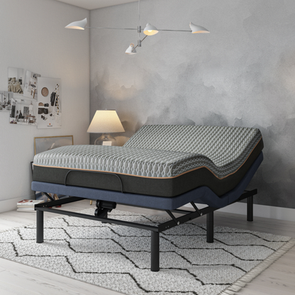 BT3000 King Adjustable Bed Base With Head and Foot Position Adjustment