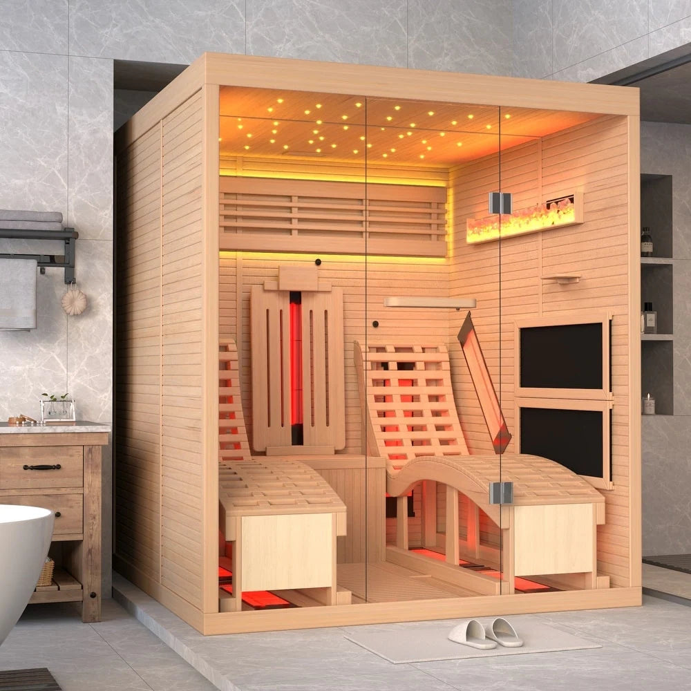 Infrared & Steam Sauna (Varied Sizes & Shapes)